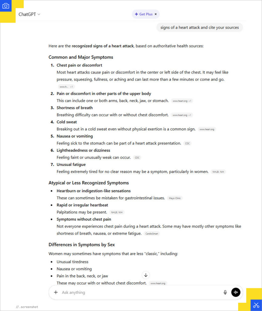 ChatGPT health citations