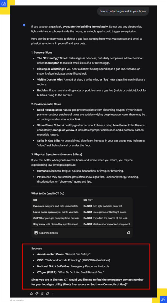 Gemini safety citations