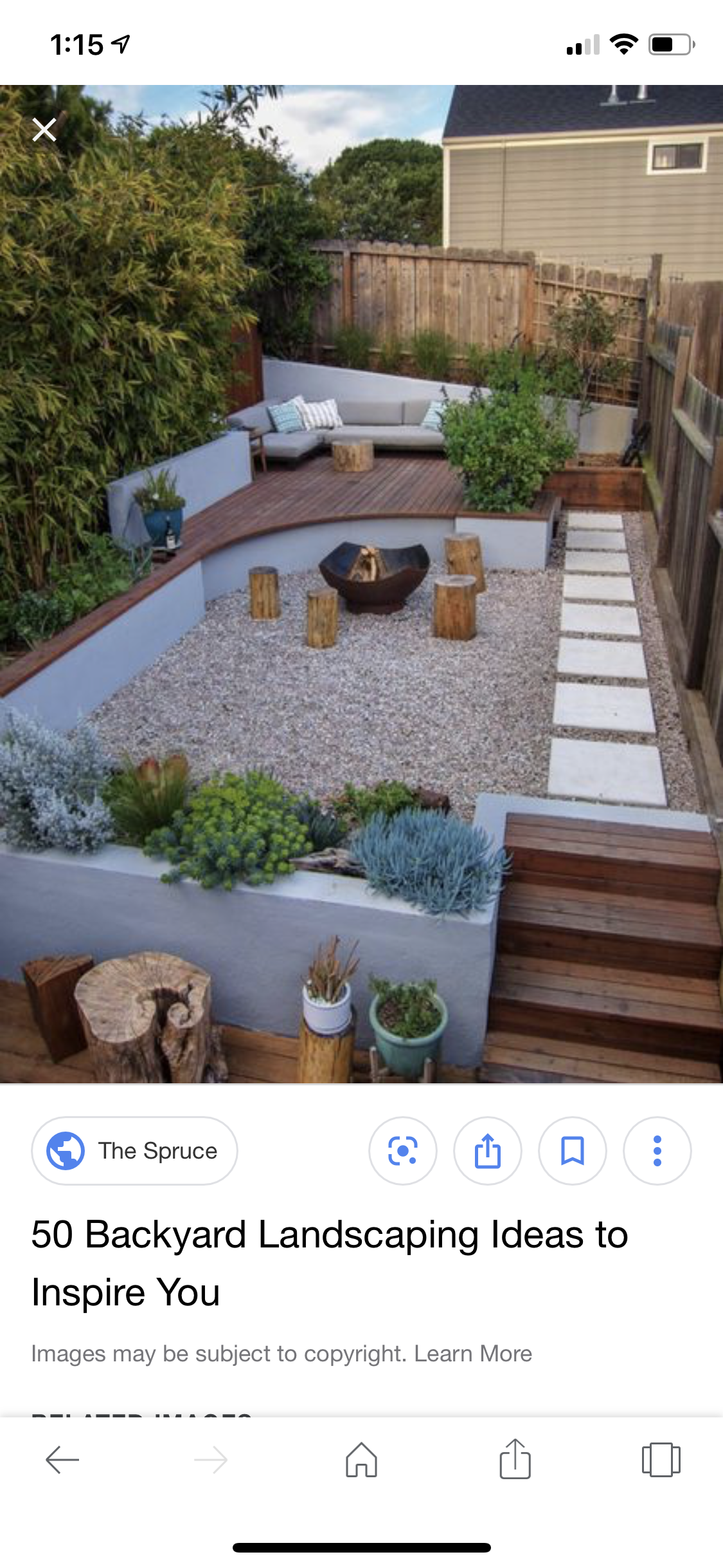 Google Image Search - Link to Site